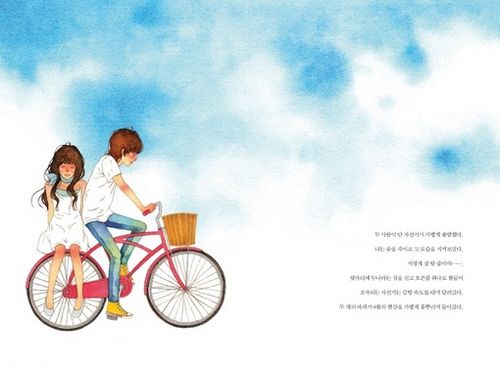 復(fù)古的插畫：怦然心動(dòng)