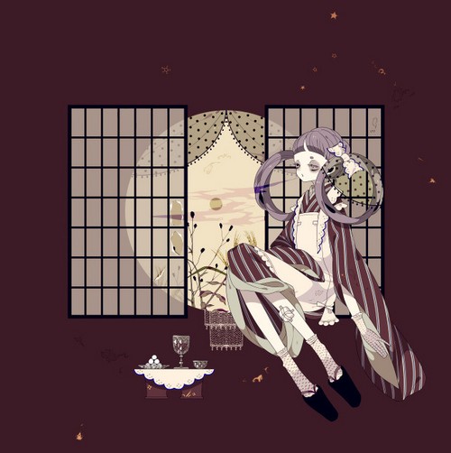 4款獨特插畫圖片，詭異風格插畫