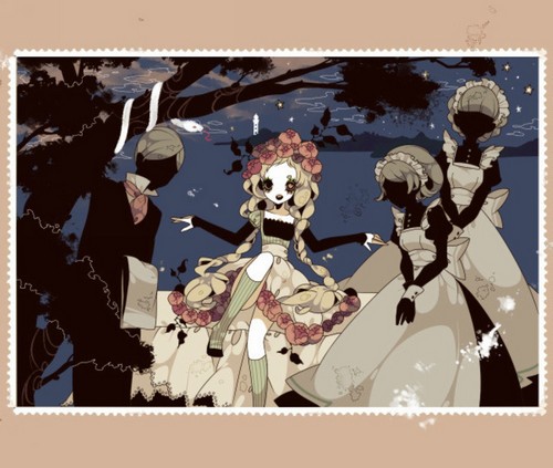 4款獨特插畫圖片，詭異風格插畫