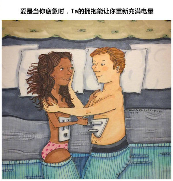 漫畫(huà)師Amanda Oleander ：羞羞的、溫馨的情侶日常