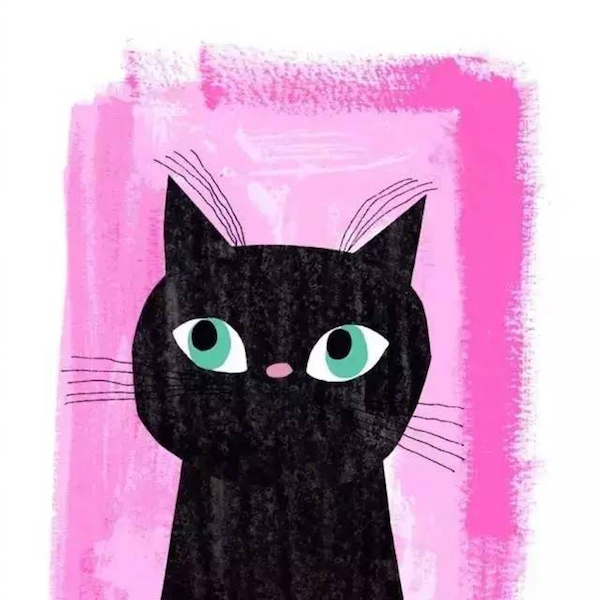 創(chuàng)意插畫(huà)：貓咪頭像