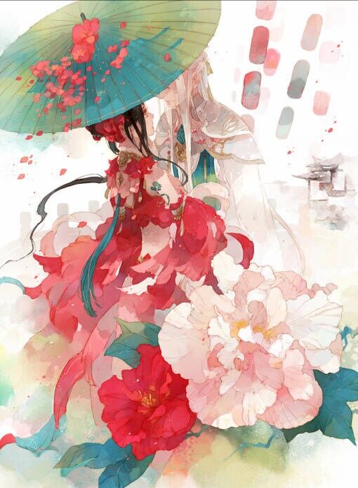 6款唯美古風圖片：紅塵一夢醉千年