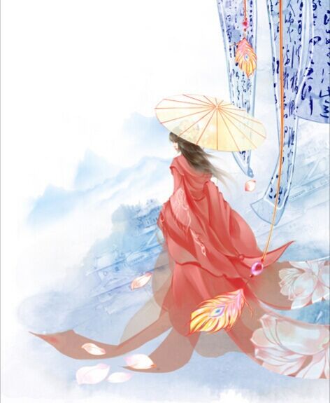 5款唯美古風圖片：花前月下