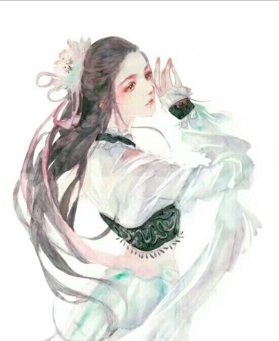 5款唯美古風圖片：花前月下