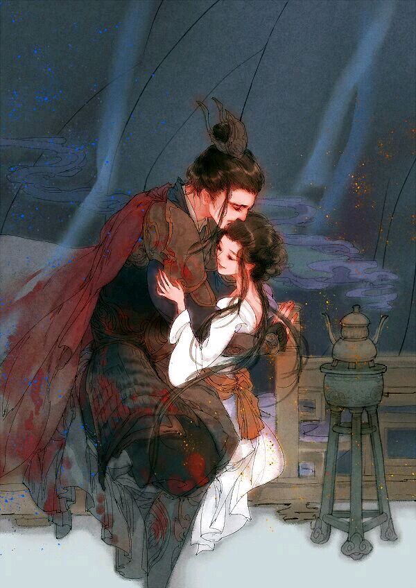 5款唯美古風(fēng)圖片：紅顏淚滴點(diǎn)朱唇