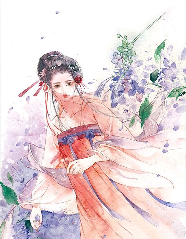 5款唯美古風圖片：淚似水流長