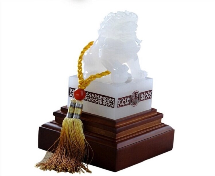 王者之風，玉獅印璽