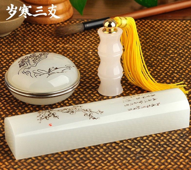 金絲入扣，細膩晶瑩的文房印璽（二）