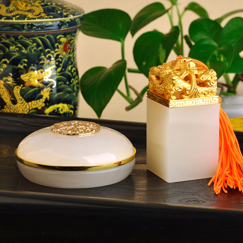 金絲入扣，細(xì)膩晶瑩的文房印璽（四）