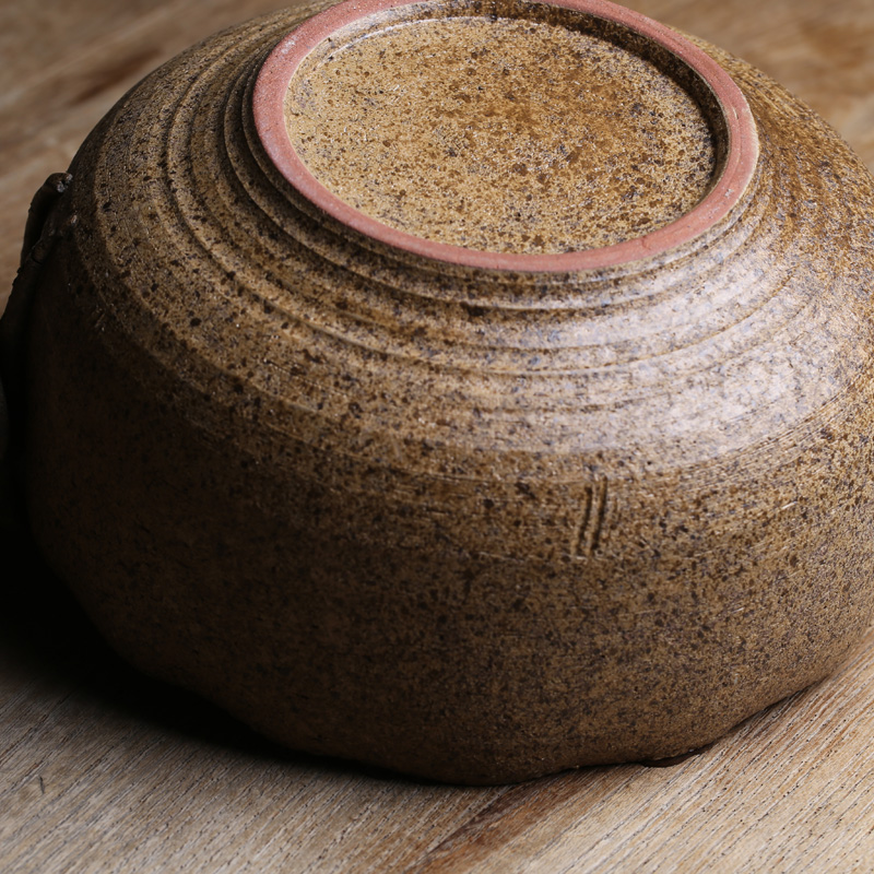 手工復(fù)古茶洗筆洗水盂