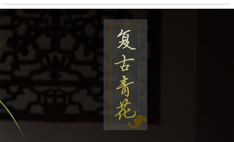 建水民窯青花水盂(一)