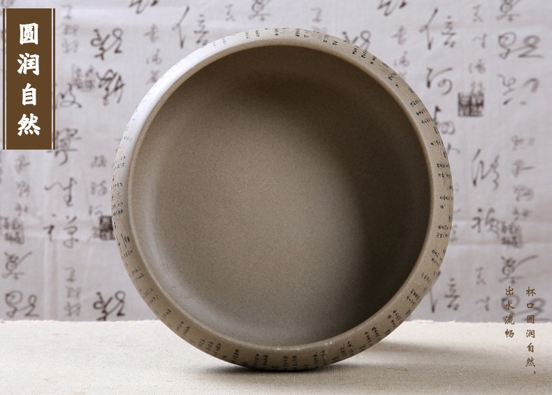 粗陶復古陶瓷水盂