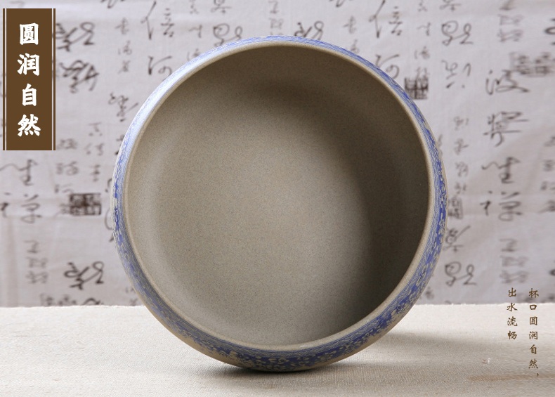 粗陶復古陶瓷水盂