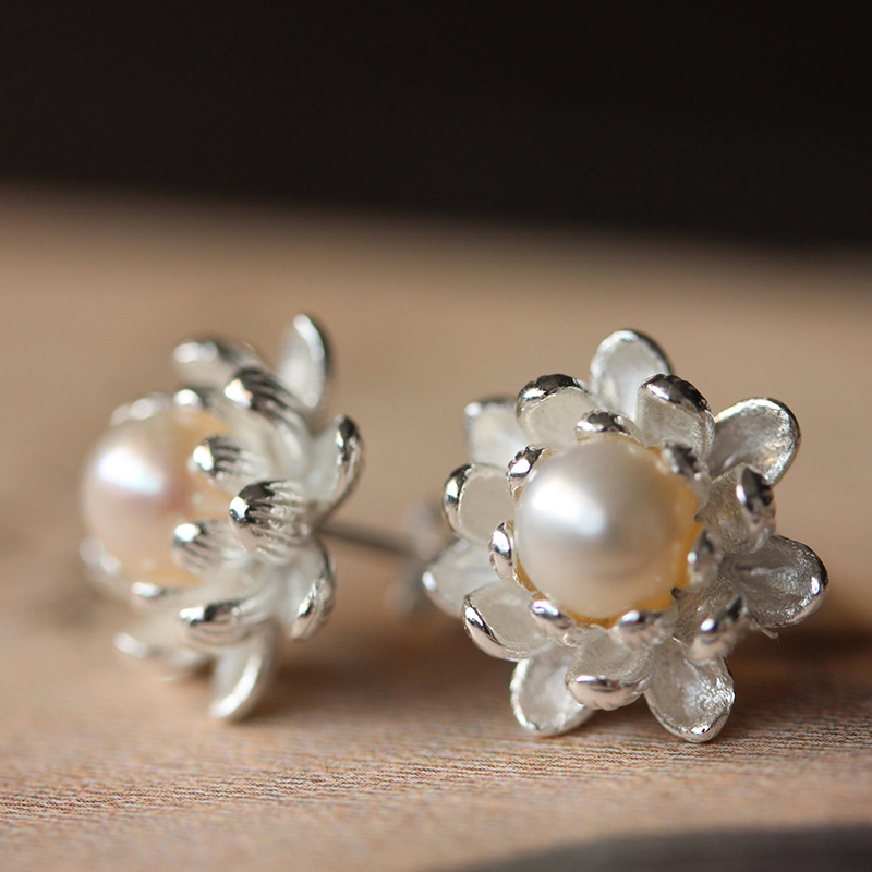 家佳樂(lè)文學(xué)珍珠耳釘