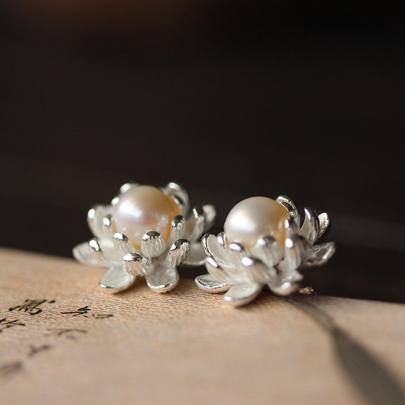 家佳樂(lè)文學(xué)珍珠耳釘