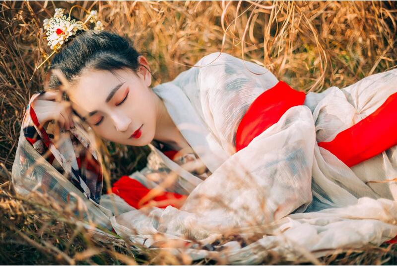 唯美人像寫真古風圖片