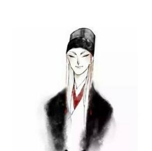 古風古韻白發(fā)頭像男