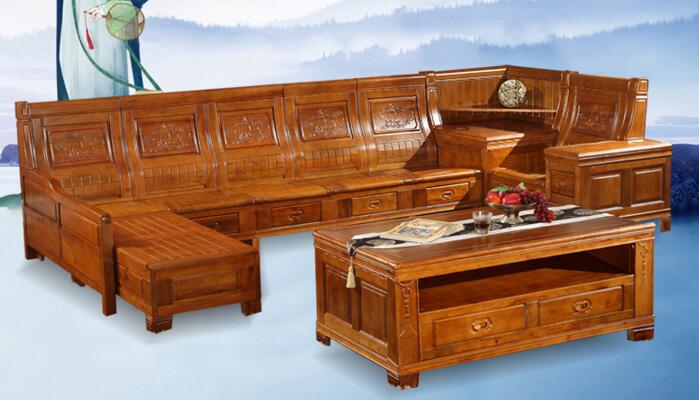 新中式香樟木質(zhì)沙發(fā)雕花，香樟木家具優(yōu)點(diǎn)