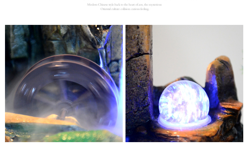 假山流水噴泉，招財假山噴泉流水盆景