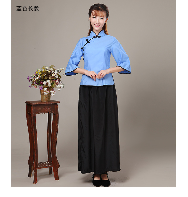 五四青年裝民國學生裝畢業(yè)校服