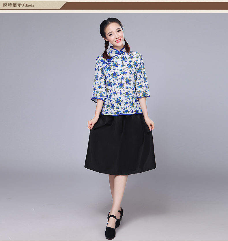 民國風學生裝女裝畢業(yè)照服裝