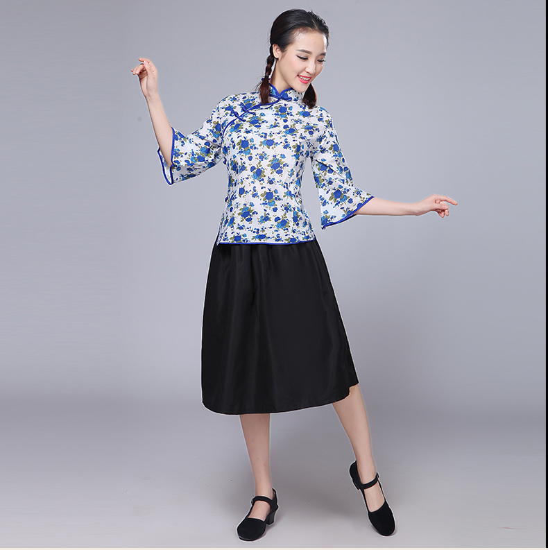 民國風學生裝女裝畢業(yè)照服裝