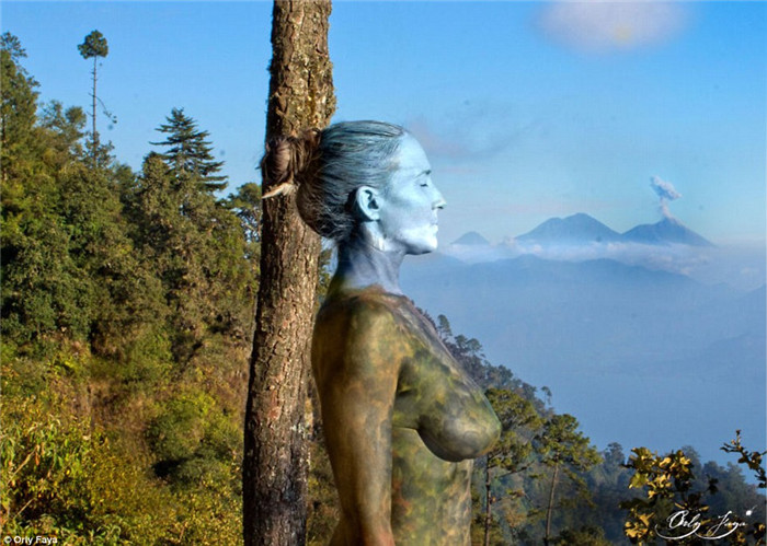 人體彩繪，美翻了人體彩繪圖片