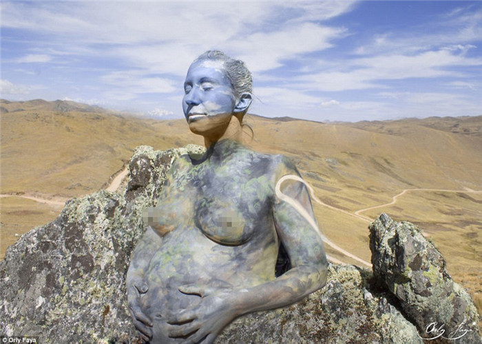 人體彩繪，美翻了人體彩繪圖片