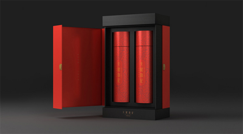 枸杞高端禮盒包裝設(shè)計圖片