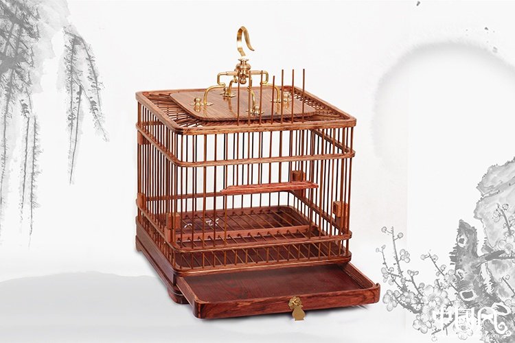家佳樂(lè)文學(xué)紅木鳥籠子