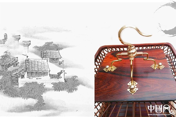 家佳樂(lè)文學(xué)紅木鳥籠子