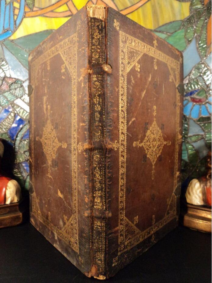 18世紀(jì)西班牙深長(zhǎng)手稿畫(huà)西班牙古書(shū)籍收藏