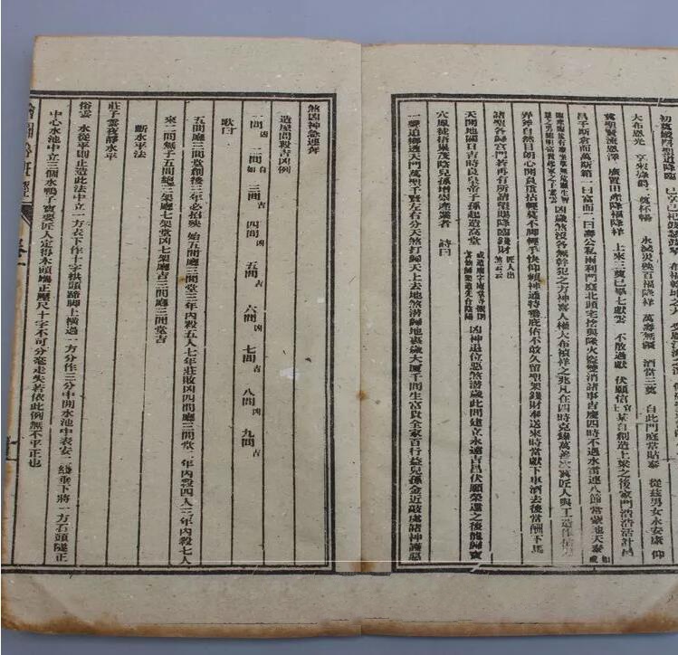 仿古書籍線裝書繪圖魯班經