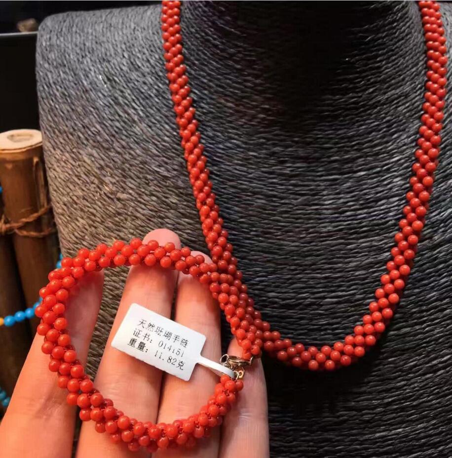 無(wú)合成無(wú)染色珊瑚手鏈項(xiàng)鏈
