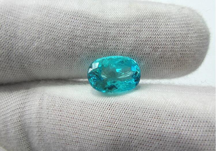 藍(lán)碧璽裸石戒面，碧璽的功效與作用