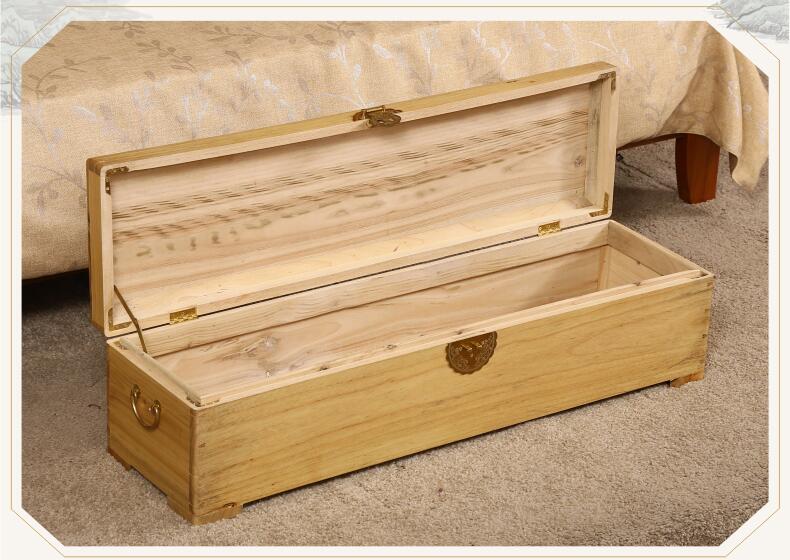 原木香樟木箱子字畫(huà)收藏存儲(chǔ)盒