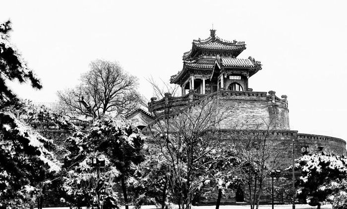 家佳樂文學手繪叢臺亭臺樓閣