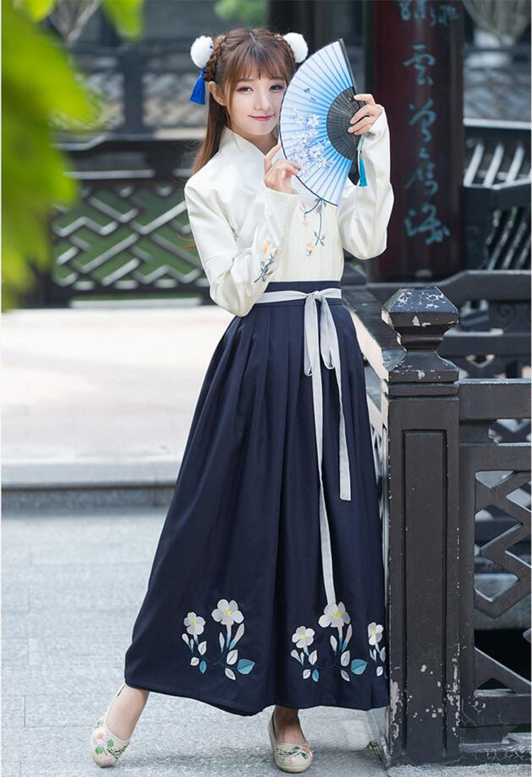 家佳樂文學(xué)女裝改良漢服女古裝