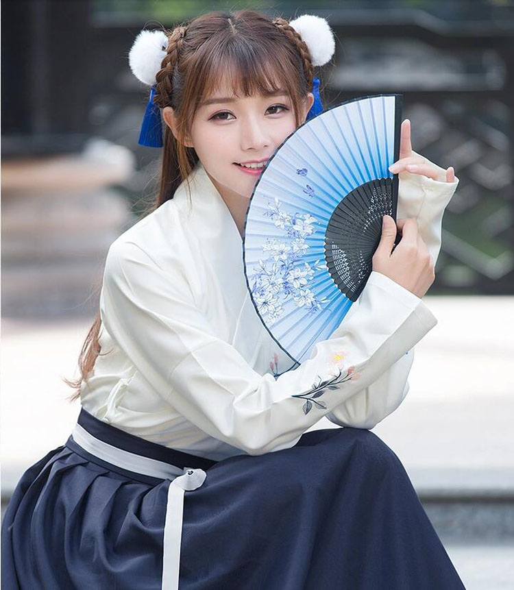 家佳樂文學(xué)女裝改良漢服女古裝