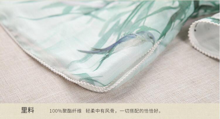 七分袖唐裝家佳樂文學(xué)上衣