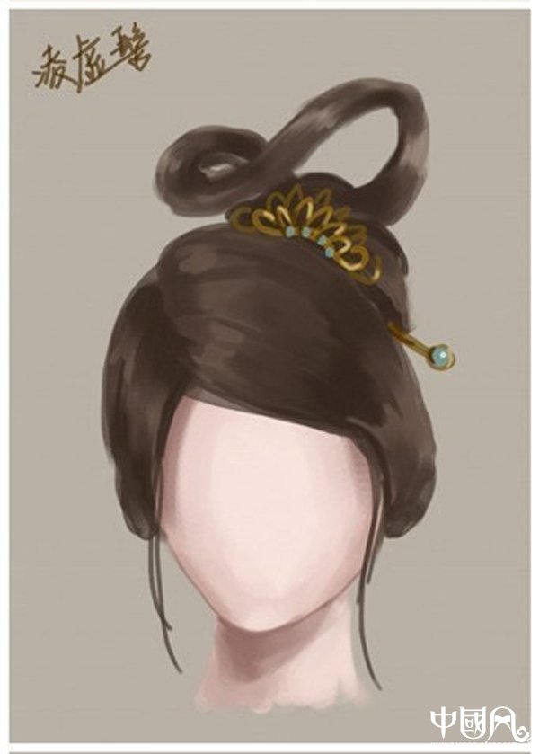 家佳樂文學(xué)女子古裝發(fā)型參考（九）
