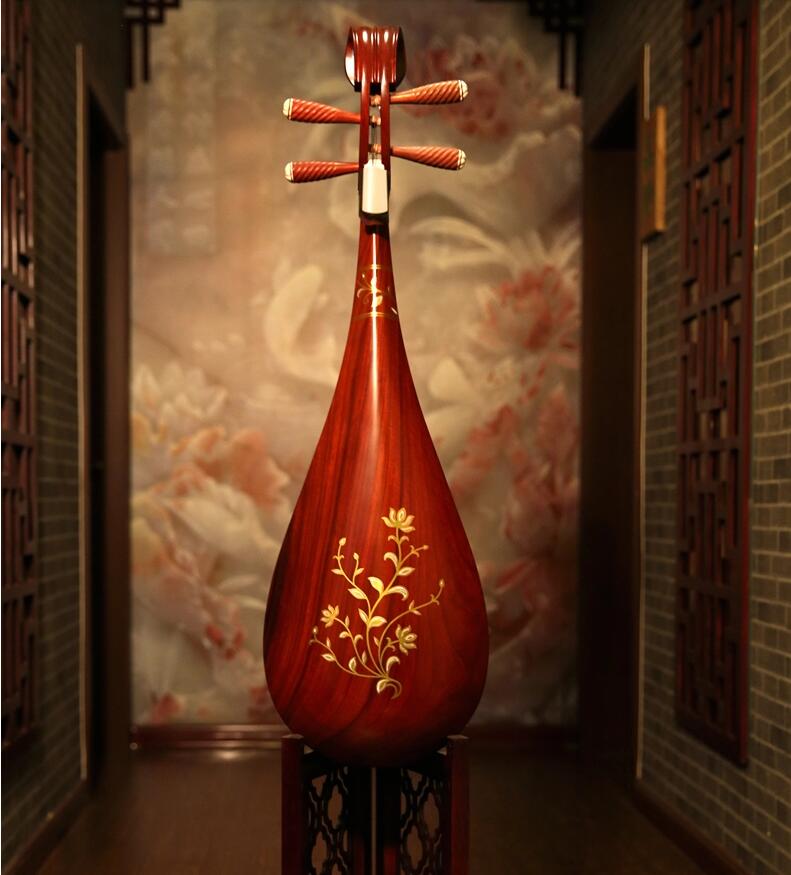 花梨木琵琶樂(lè)器