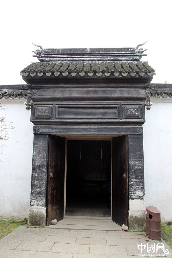 家佳樂(lè)文學(xué)中式大門(mén)