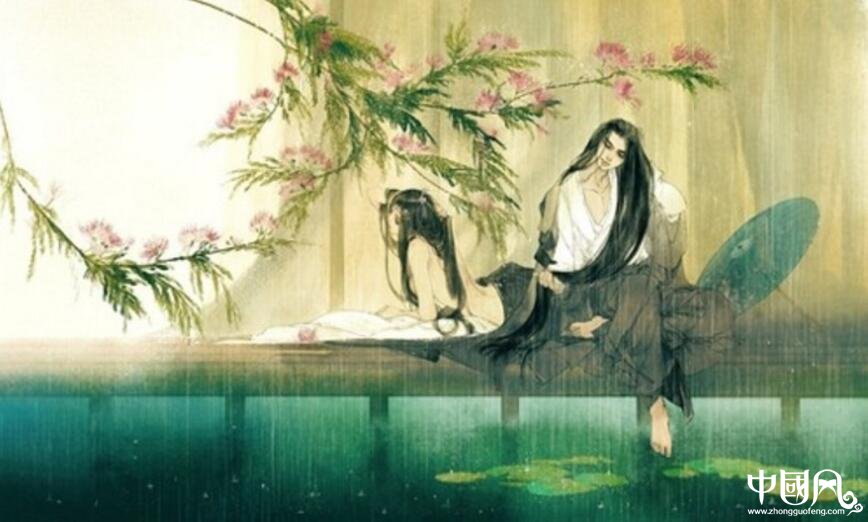 優(yōu)美古風句子:都只為風月情濃