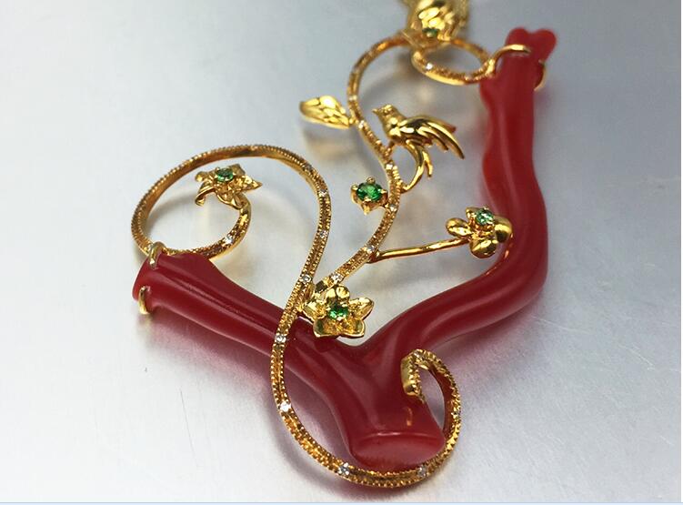 精美的珊瑚藝術(shù)品--千年珊瑚萬年紅(七)