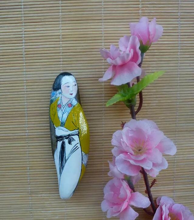 石頭彩繪 家佳樂文學彩繪