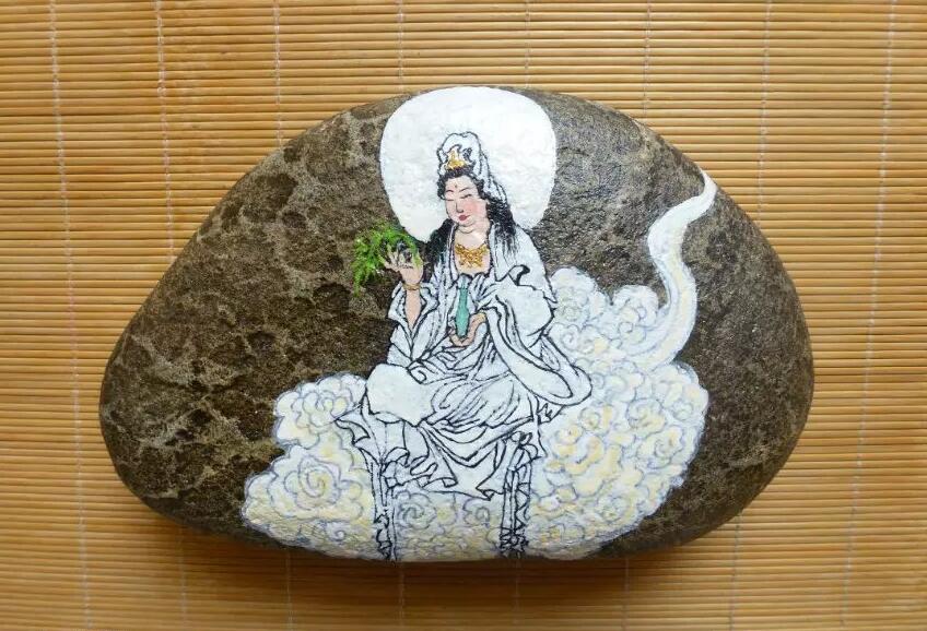 石頭彩繪 家佳樂文學彩繪