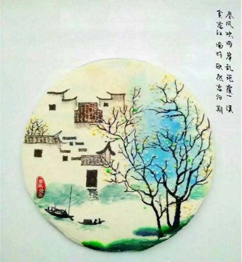 彩繪圖片，彩繪蛋糕