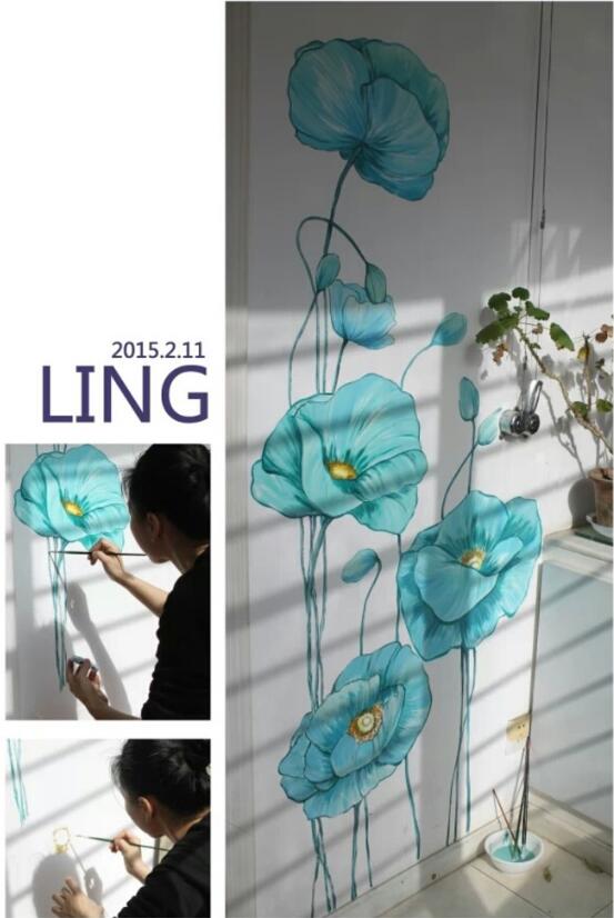 墻面彩繪，彩繪圖片