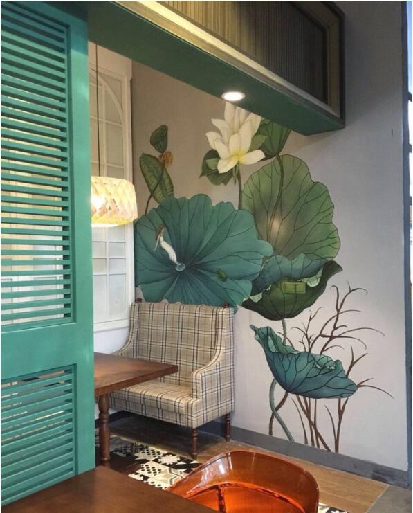 墻面彩繪藝術(shù)，彩繪圖片